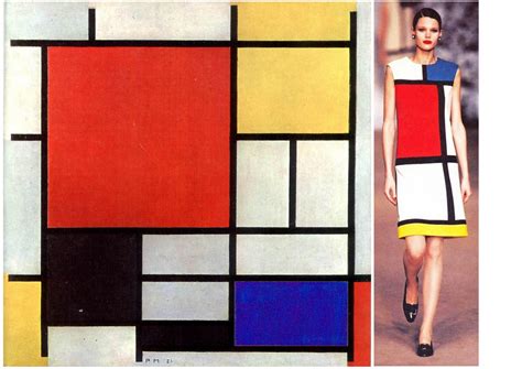 yves saint laurent piet mondrian|tableau saint laurent.